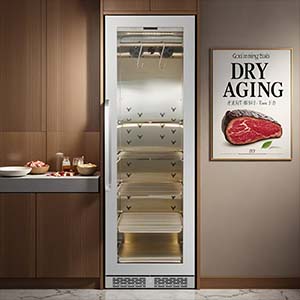Brenor 24” wide 15 cu.ft commercial dry aging cabinet 