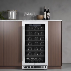 Brenor 18” wide 40 bottle undercounter wine cooler 